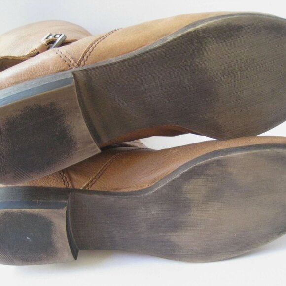 Steve Madden Tan Riding Boots Knee High Women's Size 10 - Picture 5 of 12